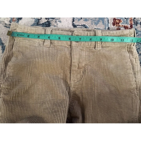 Polo Ralph Lauren Boys Wide Corduroy Pants Size 8 Beige Taupe Flap Pockets - Picture 8 of 11